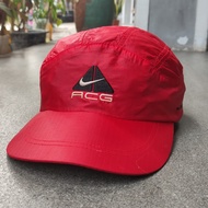 Topi Vintage 90's Y2K Nike ACG Outdoor Nylon Hiking Running Hat used