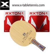 ไม้ปิงปอง Loki ร่น Kirin K1 + ยาง Rxton 1  จำนวน 2 แผ่น