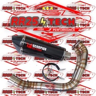 Exhaust Racing Scorpion Serket Taper Carbon Kawasaki ER6 ER6N Versys 650 Fullsystem
