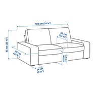 Cover Insert Sofa kivik ikea (Cover dalam)