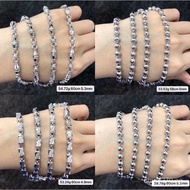 Platinum Pt950   Update Certificate Support Source Factory Real Gold Necklace Men's Platinum Necklac