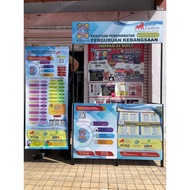 STALL LIPAT BESI/KIOSK/BOOTH NIAGA/KAUNTER INSURANCE BASED DESIGN MUDAH ALIH