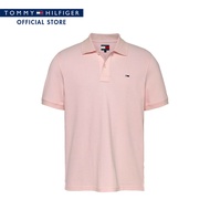 Tommy Hilfiger เสื้อโปโล ผู้ชาย รุ่น DM0DM20763 TH3 - สีชมพู