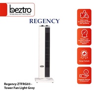 Regency ZTFRG03 – Kipas Angin Tower Fan 50 Watt 3 Kecepatan Light Grey