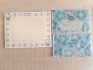Hello Kitty 信封信紙連貼紙 1999年版