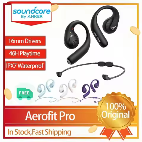 Anker Soundcore AeroFit Pro Open-Ear Headphone 16.2mm Wireless Bluetooth Sport Earphone LADC Ultra C