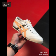 New Onitsuka Tiger Shoes MX 66 Canvas Sports Shoes for Men and Women Casual Shoes Lazy Shoes Flower Running Shoes Sneaker Loafer Shoes Size Eu36-44 Ready Stock