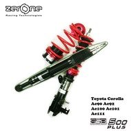 Toyota Corolla Ae90 Ae92 Ae100 Ae101 Ae111 - Zerone SSR500 plus hilo bodyshift adjustable absorber c