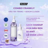 Frankly Closer Pore Reducing Serum & Frankly Deep Cleansing Oil 2