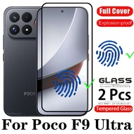 For Poco F9 Ultra 2 Pcs HD Tempered Glass Screen Protector For Redmi Note 17 Poco F9 Pro Max Ultra 4