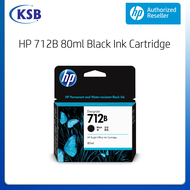 HP 712B 80-ml Black Ink Cartridge (3ED29A)