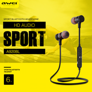 Awei (100% Original) A920BL Wireless Bluetooth Sport Earphone Stereo With Mic