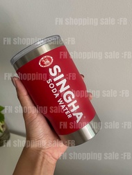 แก้วเก็บความเย็นพร้อมที่เปิดขวดจากโซดาสิงห์ Singha Soda Water Limited Edition#พร้อมส่ง