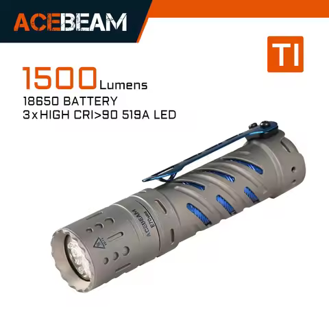 ACEBEAM E70 MINI EDC Flashlight 2000 High Lumens 519A High CRI LED with Soft & Uniform Beam Small Fl