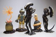 KAIYODO 海洋堂 Capsule Q Characters 異形 ALIEN (全套5隻)