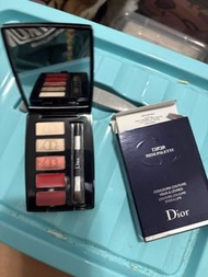 Dior 迷你彩妝盤 眼影唇膏