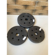 3kg 1.5kg 1.25 kg PVC weight Plate BM-A018 Barbell Rubber Dumbell Weight Plate
