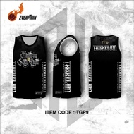 Basketball Jersey Drifit Tau Gamma Phi Triskelion Frat Shirt Sando Full Sublimation