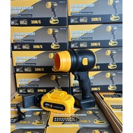 Lithium Battery Blower model number HJ002, with a 48V Li-ion battery