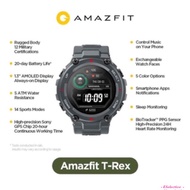 Amazfit T-Rex A1919 Outdoor Smart Watch 1.3 Inch AMOLED Color LCD 20 Days Battery Life 5 ATM Waterproof 14 Sport Modes