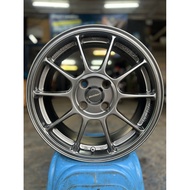 TC 105 X Saiz 15 6.5jj et40 pcd 100 Hyper Black (USED) Like new