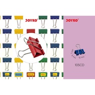 (1 Piece) Binder Clip JOYKO 105CD Color Joyko CD 105 Paper Clip Binder Clip (1 Piece)