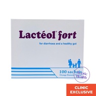Lacteol Fort Probiotics Sachets 100s | Acute &amp; Chronic Diarrhea Relief | Vivomixx, LactoGG, BioGaia, TS6, OptiBac