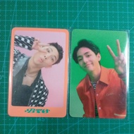 Photocards OFFICIAL BTS TAEHYUNG AND RM DICON 102