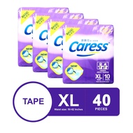 Caress Basic Adult Diaper XL 10s x 4