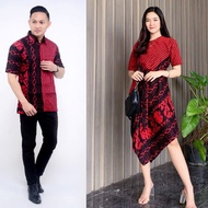 Batik Couple Modern - Batik Couple Pasangan Keluarga Terbaru - Baju Atasan Batik Sarimbit - Batik Ko
