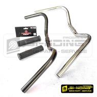 Minitrek Minitrex Jengki Chrome Iron Mustache Handlebar Diameter 25.4 25.4 mm