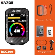 iGPSPORT BSC300 Bike GPS Computer Cycling Wireless Speedmeter Color Screen Map Navigation Offline Map Bicycle Odometer