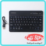 Rechargeable Bluetooth Keyboard - KM78D - Black