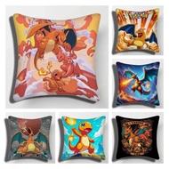 Charizard Decorative Pillowcase 45x45 Pillow Covers Decorative Cushions Cover 45*45 Children's Cushi