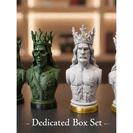 Chess Set Human Or Zombie 3D Printing Pioneer Chess character Chess