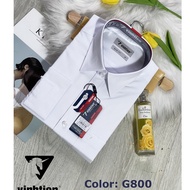 Áo Sơ Mi Nam Dài Tay Slimfit Vĩnh Tiến AD360 Trắng