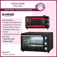 Khind Electric Oven 11L / 23L ( OT11H / OT23B )
