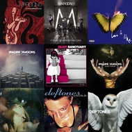 Maroon 5/Imagine Dragons/Deftones/Silent Sanctuary Album Covers [Vinyl-Style UV Print Sintra Board]