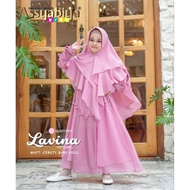 LOVINA ied series  gamis syari anak  gamis anak  syari anak Limited