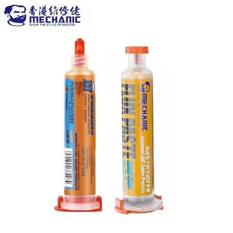 MECHANIC UV Series Solder Flux Mild Rosin Halogen-Free Lead-Free No-Clean Soldering Paste for PCB Bo
