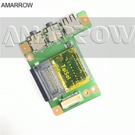 Original Laptop USB Audio Card Reader Board for Lenovo B560 55.4jw03.001 50.4jw02.001 M