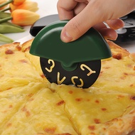 Household Stainless Steel pizza Knife pizza Roller Cutter pizza Round Cutter Baking Tool Pancake Cut