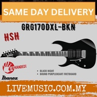 Ibanez GIO GRG170DX Left Handed  - Black Night (GRG170DXL-BKN/GRG170DXL)