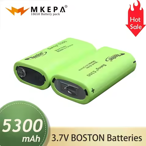 air transport BOSTON 3.7V 5300mAh Lithium 18650 Battery 3 7v Rechargeable 18650 13A Discharge Swing