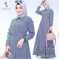 FAISHA DRESS Baju Gamis Wanita Terbaru 2020 Dress Wanita Elegant Trend