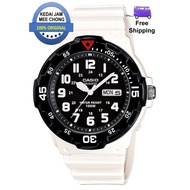 [Men] 100% ORIGINAL CASIO MRW-200HC-7BVDF Fashionable Diver Design,Day & Date Display Men Watch