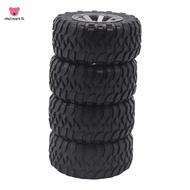 73mm  Tire Tyre for  C14 C24 B24 B36 MN D90 MN-90 MN99S FY003 FY004 RC Car Upgrade Spare Parts