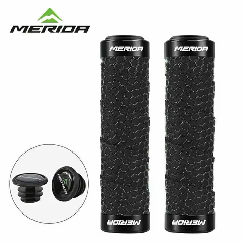 MERIDA Original Bicycle Handlebar Covers Non-slip Shock-absorbing Grips Mountain Bike Dead fly vice 