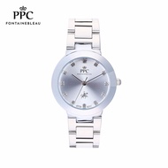 นาฬิกาข้อมือผู้หญิง นาฬิกา หรูหรา ใส่สบาย กันน้ำสายสแตนเลส แบรนด์ PPC รับประกันสินค้า 1 ปี PPC-DF05