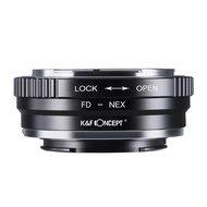 K & F Concept Adapter For Canon FD FL Mount Lens To Sony E / NEX Camera a7R2 A7M3 A7S-3N-5 a9 a3000